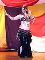 Frankie Puts the Belly in Bellydance