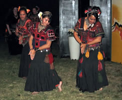 Devi'Ance Performs at Night