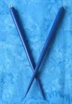 Wood Hair Sticks Royal Blue