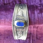 Kuchi Cuff with Lapis Accents 1