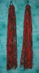 Red and Brown Yarn Hair Falls